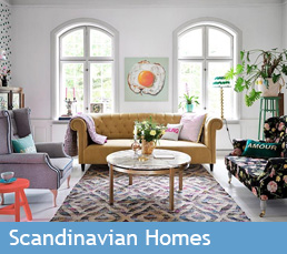 Skandinavisch inspirierte Häuser