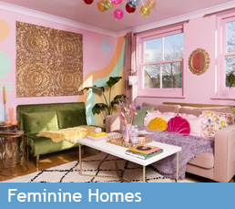 Häuser mit femininem Design